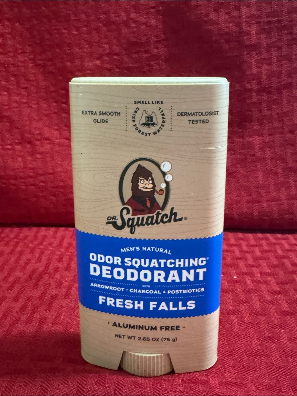 Dr. Squatch Fresh Falls Men’s Natural Deodorant - Blue